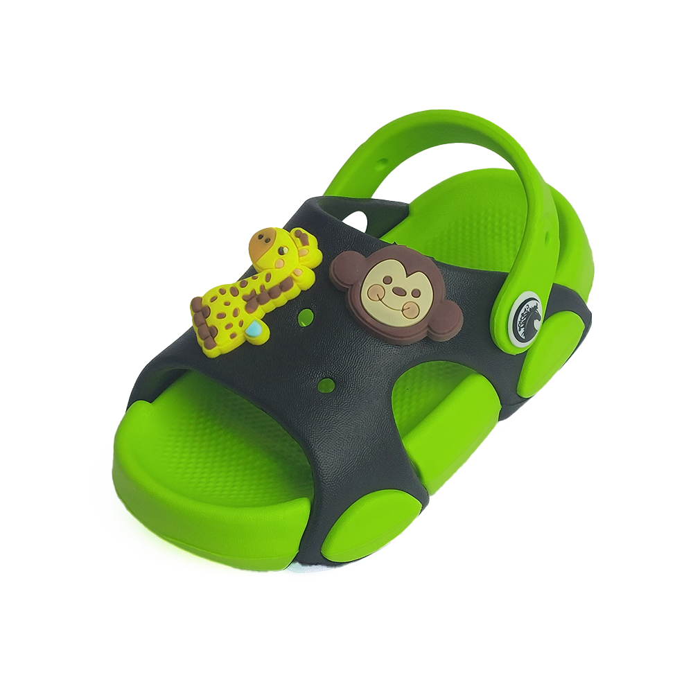 CKAVO Crocodile 4 Toys Slides Boys Girls Toddlers - Cloud Shower Slippers Cute Cartoon Open Toe Sandals.