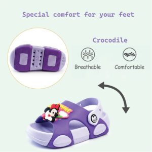 CKAVO Crocodile+Moving Toy Slides Boys Girls Toddlers - Cloud Shower Slippers Cute Cartoon Open Toe Sandals.